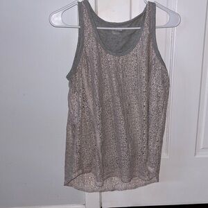 DKNY JEANS Lace Tank Top